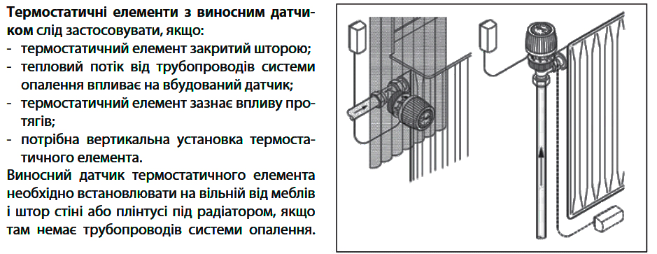 як правильно встановити термоголовку