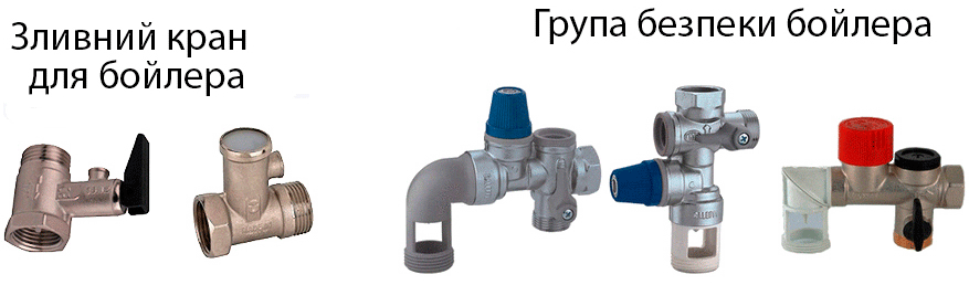 Какие предохранительные клапаны бывают для защиты бойлера