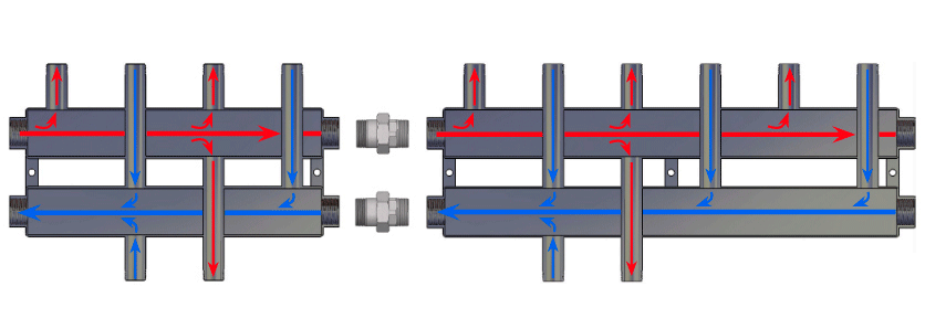 Колектор із сталі для опалювального котла FAR FK 2191