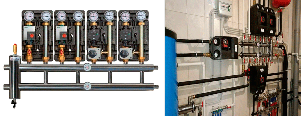 Група швидкого монтажу для обв'язування котла переваги застосування