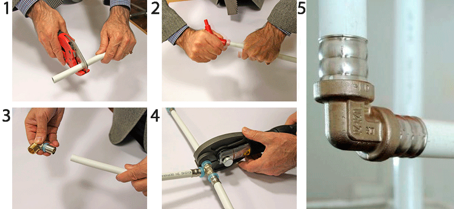 Монтаж прес-фітингів