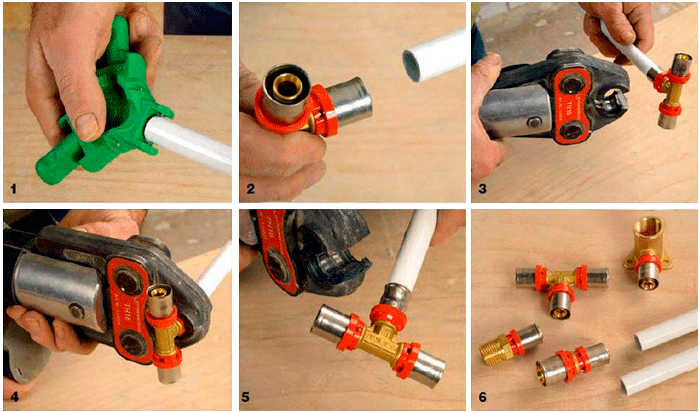 Прес-фітингі для металопластикових труб