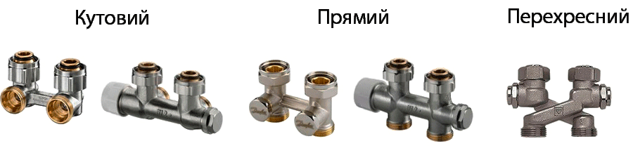 Вузол нижнього підключення радіатора