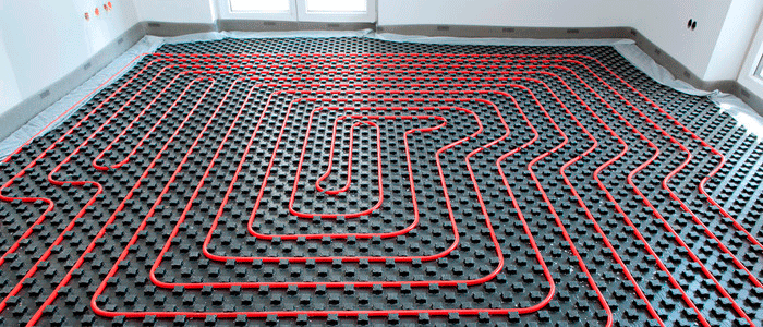 Мати з фіксаторами для теплої підлоги 