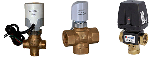 Трехходовой смесительный клапан для отопления, цена от 1,531.05Грн ...