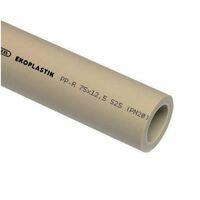 Полипропиленовая труба Ekoplastik, простая, для холодного и горячего водоснабжения