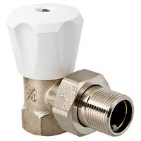 Кран радіаторний регулювальний кутовий Valtec VT.007