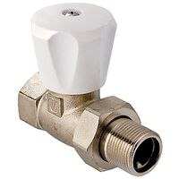 Кран радіаторний регулювальний прямий Valtec VT.008