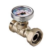 Колекторний трійник з термометром Valtec VT.4615