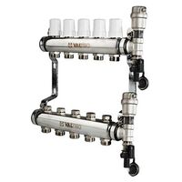 Колектор нержавіючий для систем опалення Valtec VTc.588.EMNX