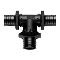 Натяжные фитинги Rehau Rautitan тройник с увеличенным боковым проходом