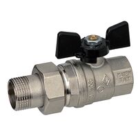 Кульовий кран посилений з американкою Bugatti Oregon 322