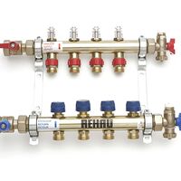 Колектор в зборі з витратомірами Rehau HKV-D, Кількість виходів: 2 виходи