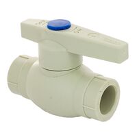 Поліпропіленовий кульовий кран для холодної води Fado PKG21