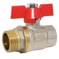 Кульовий кран Solomon Professional QP152 PN40 внутрішнє/зовнішнє різьблення