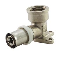 Прес-фітинг кут настінний з внутрішнім різьбленням Fado HDU 30, Розмір точний: 16-1/2