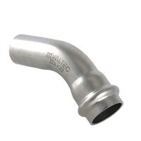 Кутник 45° внутрішній/зовнішній з нержавіючої сталі Valtec VTi.958.I, Розмір точний: 22