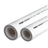 Поліпропіленова труба зі скловолокном Tebo