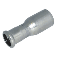 Однорозрубна редукційна муфта з нержавіючої сталі Raccorderie Metalliche 191018015