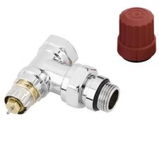 Термостатический клапан Danfoss | Угловой | Хромированный