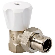 Кран радіаторний регулювальний кутовий Valtec VT.007