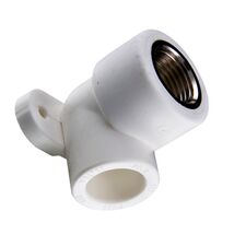 Полипропиленовый фитинг Valtec Vtp.754 уголок настенный– водорозетка