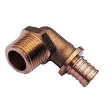 Натяжной фитинг Golan Aqua-pex уголок соединительный с наружной резьбой (МРН)