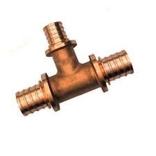 Натяжной фитинг Golan Aqua-pex тройник редукционний с заужеными проходами