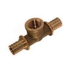 Натяжной фитинг Golan Aqua-pex тройник с внутренней резьбой