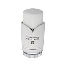 Термоголовка для радіатора білого кольору Schlosser Brillant 600200002