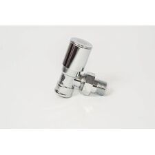 Кран радиаторный угловой хромированный AS Gruppe AS-VFP-01