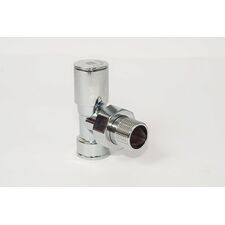 Кран радиаторный угловой хромированный AS Gruppe AS-VFP-01