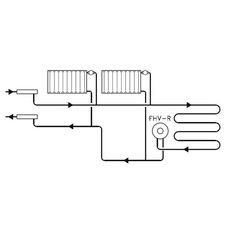 Клапан регулирующий обратного потока RTL Danfoss 003L1000