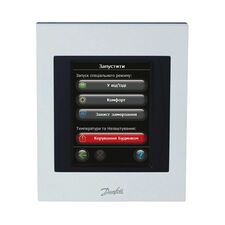 Центральна панель Danfoss Link CC для розумного опалення будинку