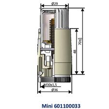 Schlosser Mini Diamant 601100033 М30х1,5