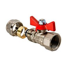 Кран кульовий для металопластикових труб Valtec VT.342