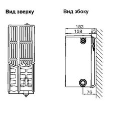 Стальные радиаторы Henrad Premium 33 тип высота 300 мм