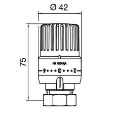 Термоголовка для радіатора Oventrop vindo TH 1013066