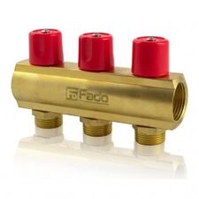 Колектор для води з вентильними клапанами Fado KBV 02