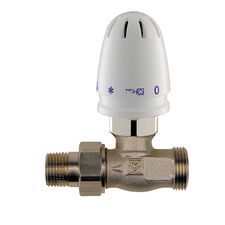 Кран RTL з термоголовкою для теплої підлоги прямий Herz 1920123