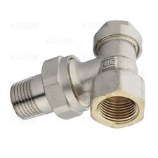 Запірний радіаторний кран кутовий Oventrop Combi 1090662