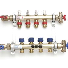 Колектор в зборі з витратомірами Rehau HKV-D, Кількість виходів: 2 виходи