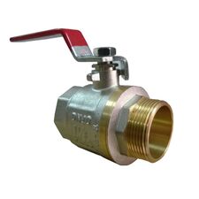 Кульовий кран зі сталевою ручкою Solomon QP152 R (PN40) внутрішнє/зовнішнє різьблення