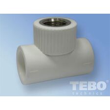 Трійник з внутрішньою різьбою Tebo