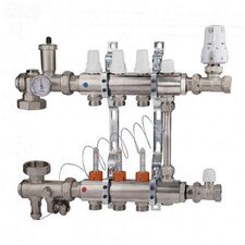 Колектор з витратомірами з термостатичною та насосною групою ICMA A2K013, Кількість виходів: 2 виходи