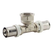 Прес-фітинг трійник із внутрішнім різьбленням Fado HDТ 11, Розмір точний: 16-1/2