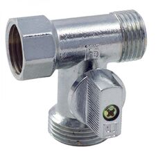 Трійник з кульовим краном Fado KZ55