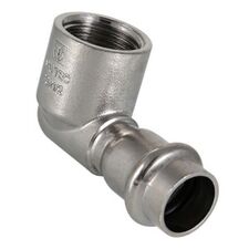 Кутник з внутрішнім різьбленням з нержавіючої сталі Valtec VTi.952.I, Розмір точний: 15-1/2