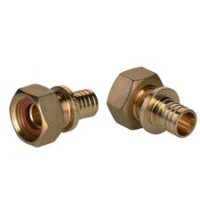 Натяжной фитинг Golan Aqua-pex переходник с накидной гайкой