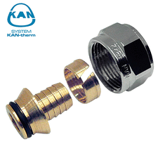 Обжимний фітинг для теплої підлоги під конус Kan Therm 1010271001